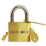 The legendary DanLock brass mechanical puzzle lock. Widely celebrated for its intricate design, this 10-hour masterpiece is a centerpiece of every puzzle collector.