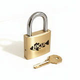 Side angle view of the Locus puzzle lock. A beginner-to-intermediate trick lock that serves as an unexpected, cool gift for men and women who love a good physical challenge.