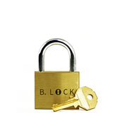 The original B-Lock mechanical puzzle lock by Boaz Feldman. A genuine brass padlock offering an accessible yet deceptive beginner-to-intermediate challenge, making a unique gift for a dad who has everything.